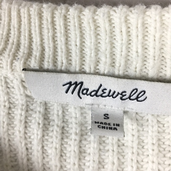 Madewell Thompson Pocket Striped Pullover Sweater - Picture 9 of 15
